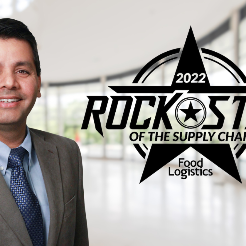 Chetan Tandon Named 2022 Food Logistics Rock Star of the Supply Chain