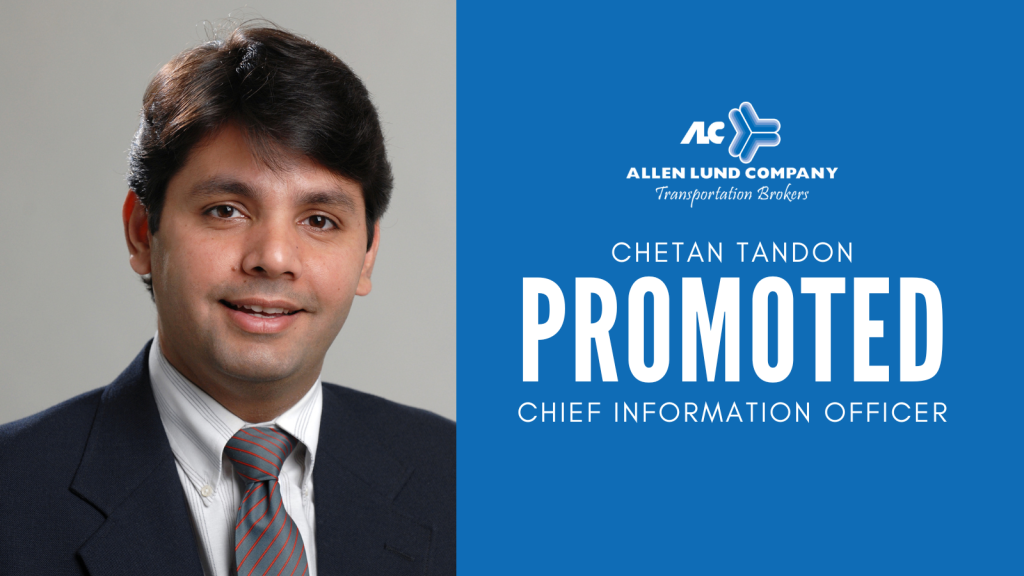 Allen Lund Company Promotes Chetan Tandon to CIO