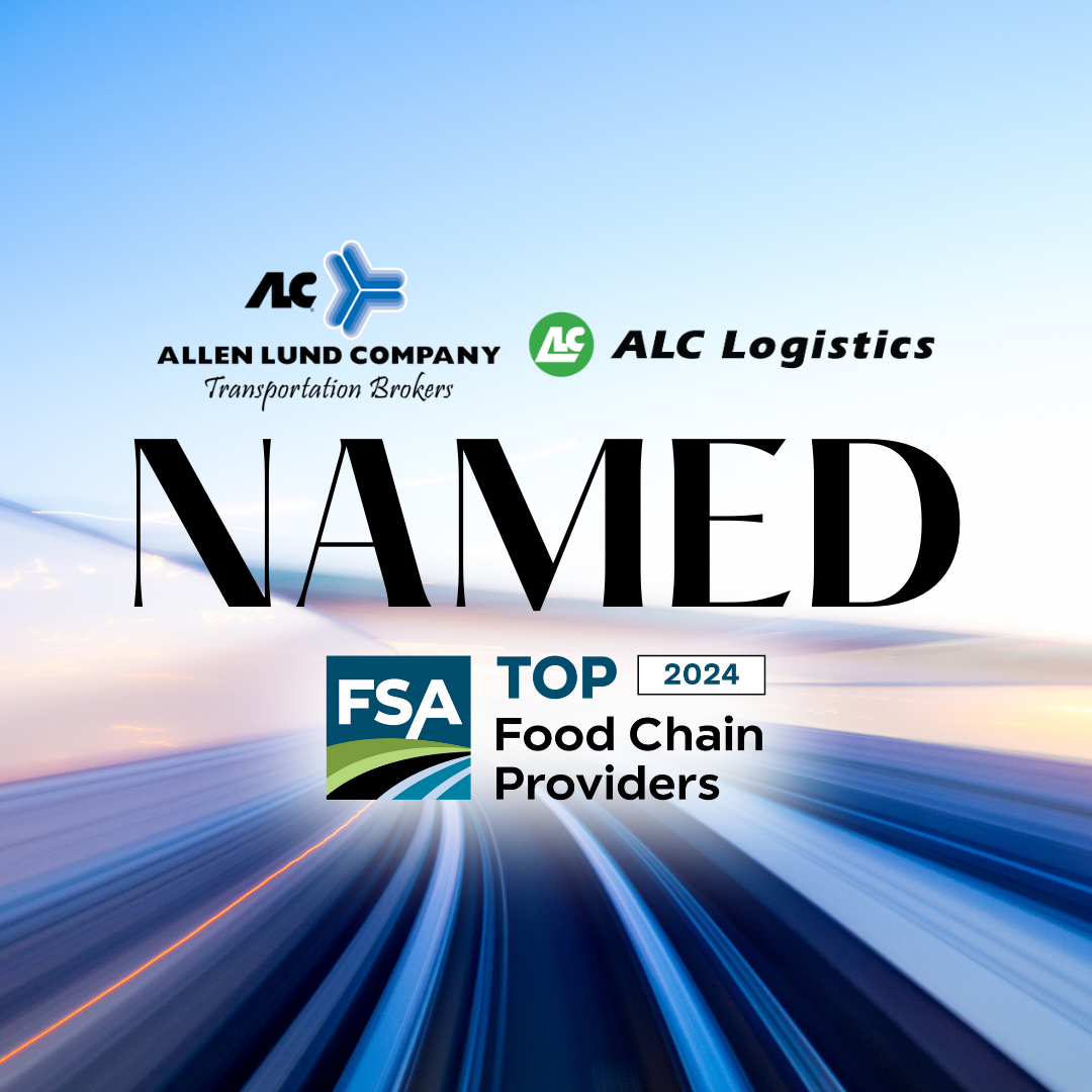 ALC Named a 2024 Top Food Chain Provider by Food Shippers of America