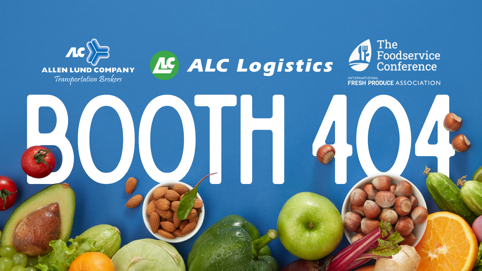 ALC Logistics at The Foodservice Conference 2025, showcasing their Transportation Management System (Alchemy TMS) for foodservice.