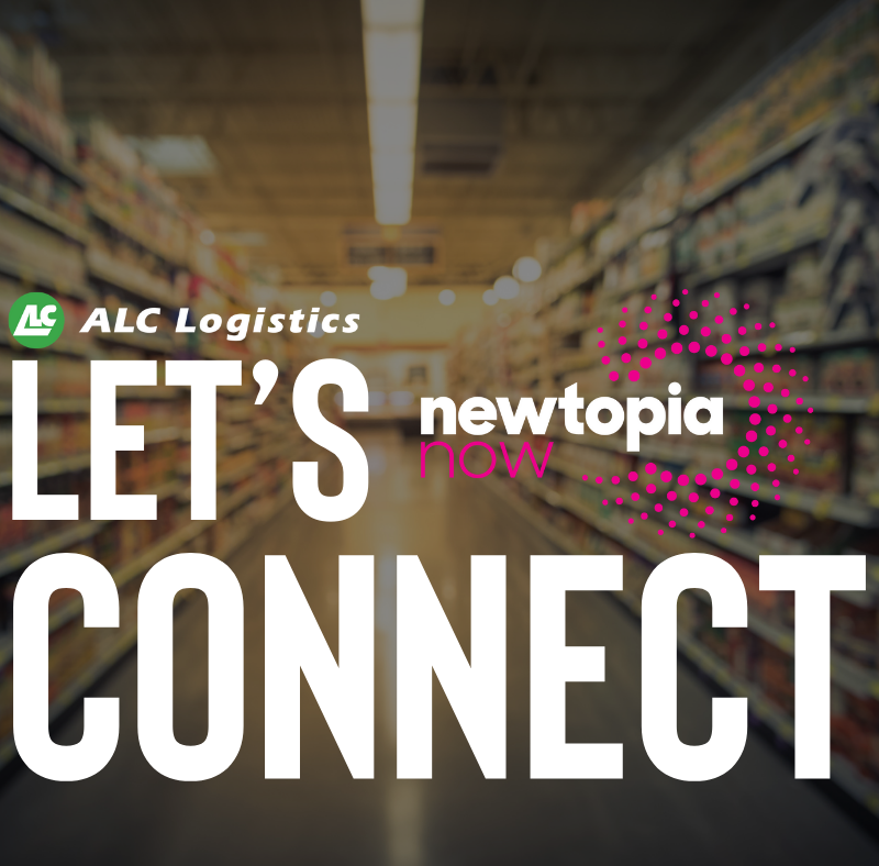 Greg Au of ALC Logistics attending the Newtopia Now 2025 trade show for the natural products industry.