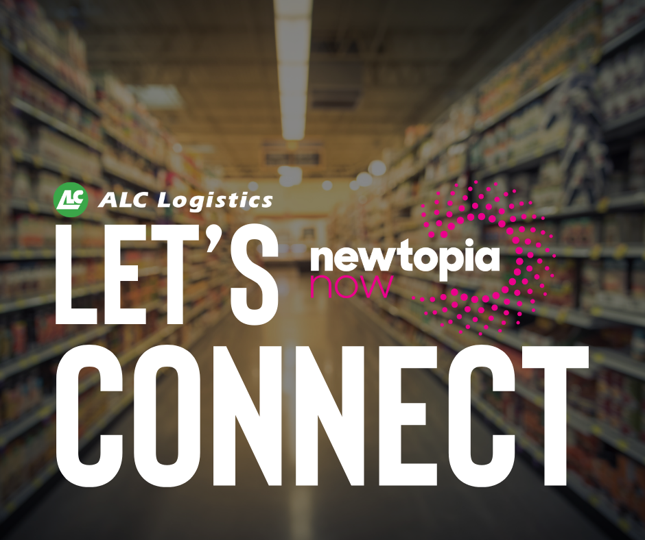 Greg Au of ALC Logistics attending the Newtopia Now 2025 trade show for the natural products industry.