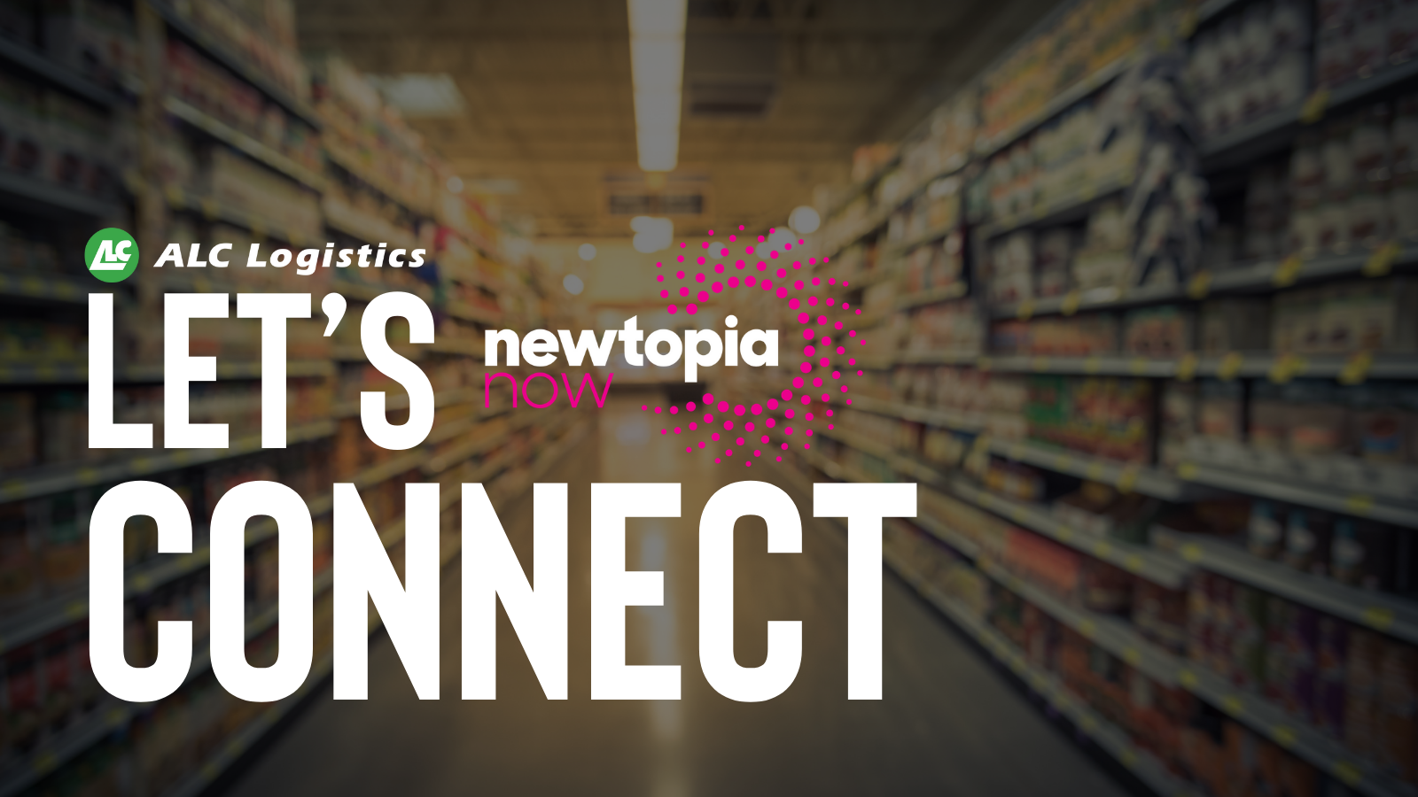 Greg Au of ALC Logistics attending the Newtopia Now 2025 trade show for the natural products industry.