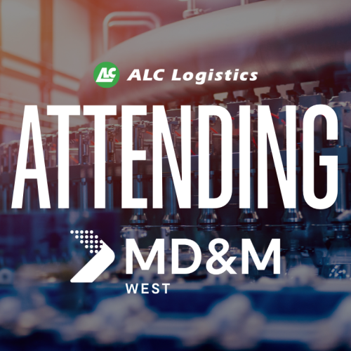 Greg Au of ALC Logistics attending MD&M West 2026 at Anaheim Convention Center