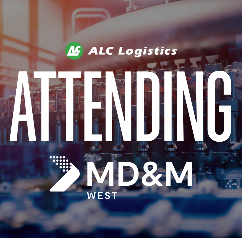 Greg Au of ALC Logistics attending MD&M West 2026 at Anaheim Convention Center
